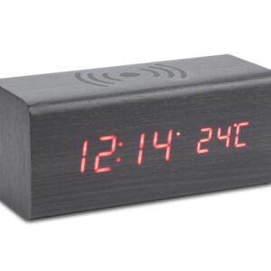 Desk clock with wireless charger CORNELL