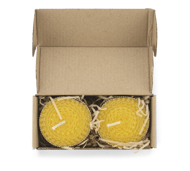 Beeswax candle set HANNI