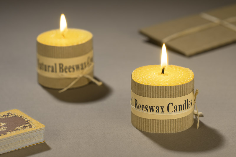Beeswax candle set HANNI