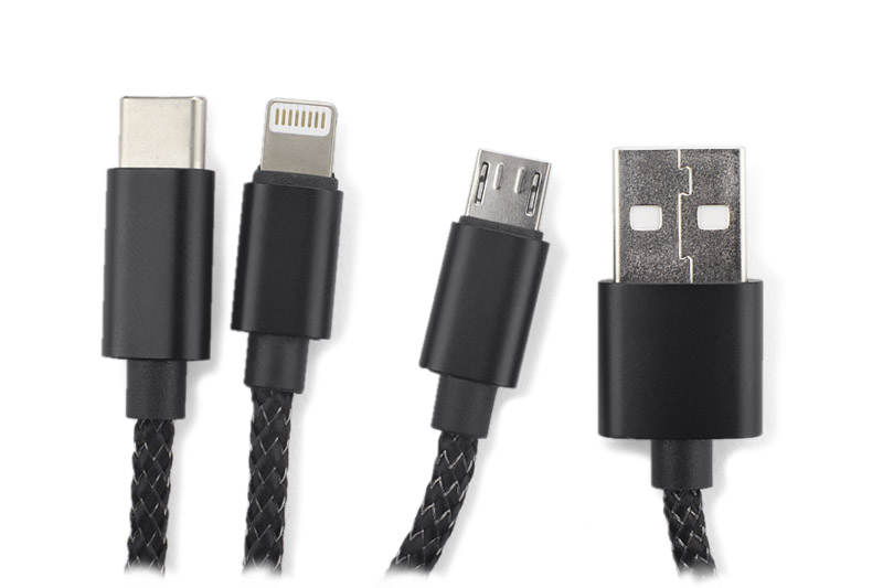 3 in 1 USB cable LUX