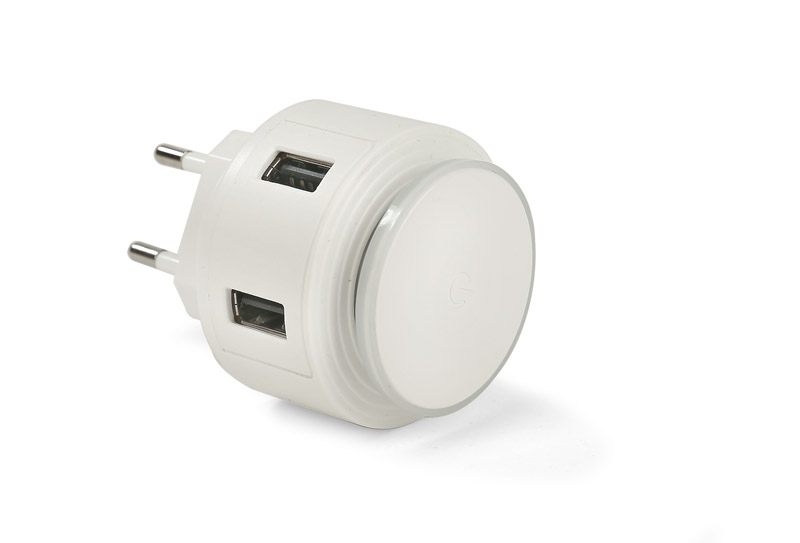 Night light USB wall charger NOTTO