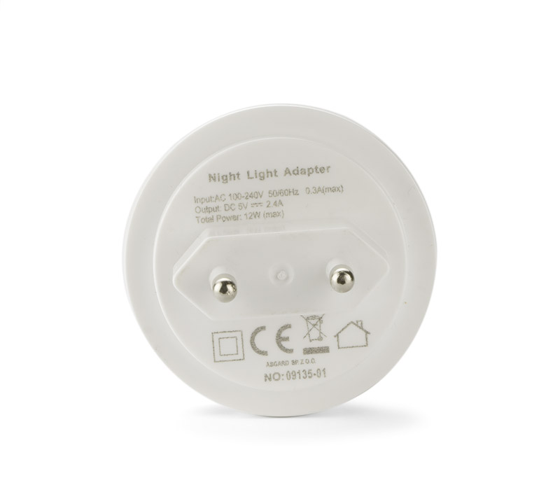 Night light USB wall charger NOTTO