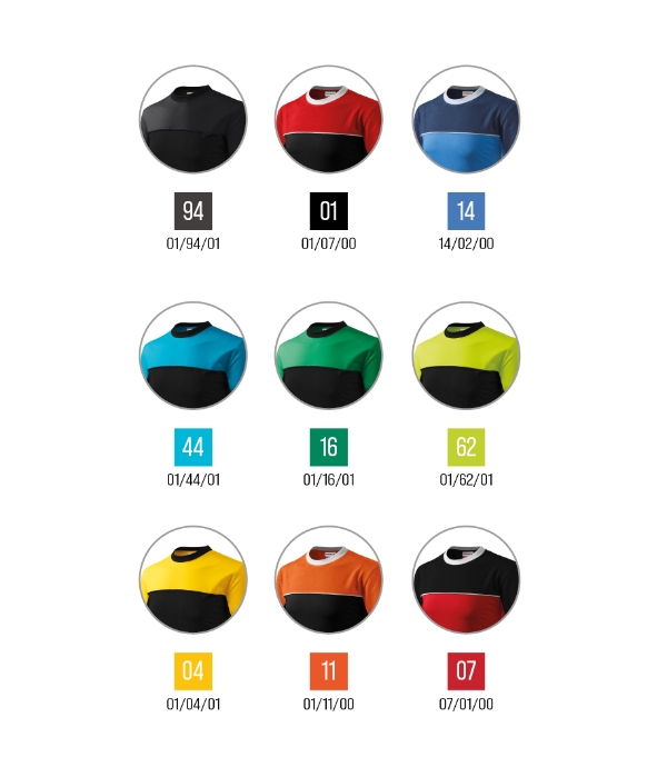Colormix T-shirt unisex
