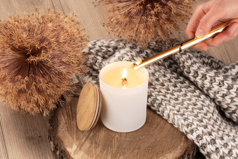 Soybean wax candle 220g - Library - VERA YOUNG
