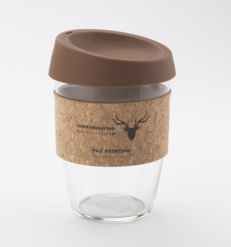 Glass mug SKLO 380 ml