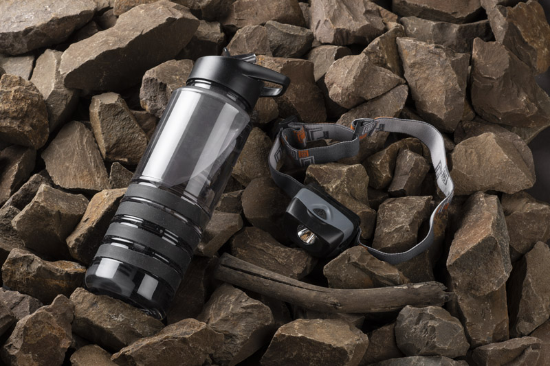 Sport bottle with carbon filter KIVI 700 ml