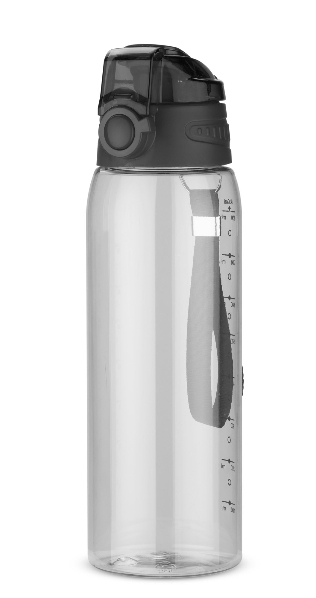 Water bottle with measuring cup KOLTER 900 ml