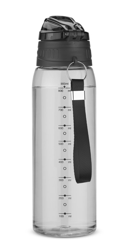 Water bottle with measuring cup KOLTER 900 ml