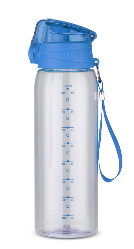 Water bottle with measuring cup KOLTER 900 ml
