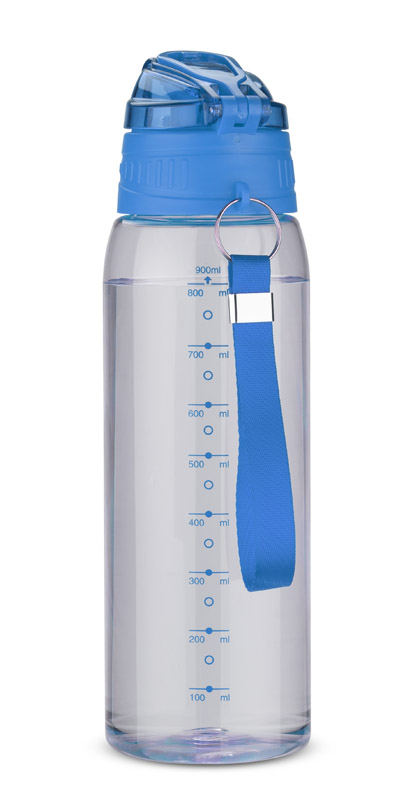 Water bottle with measuring cup KOLTER 900 ml
