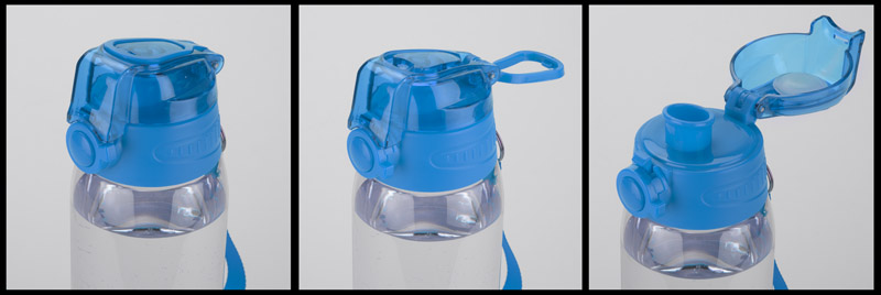 Water bottle with measuring cup KOLTER 900 ml