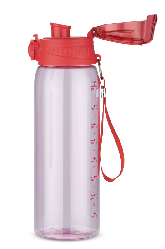 Water bottle with measuring cup KOLTER 900 ml