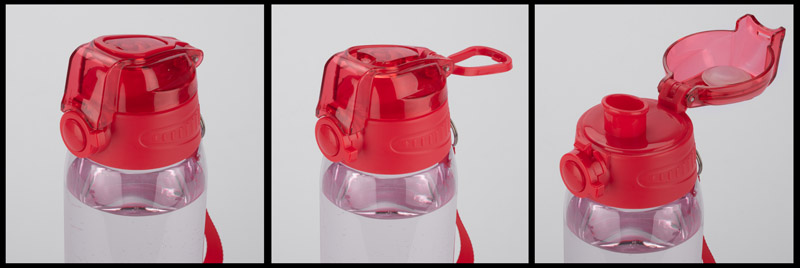 Water bottle with measuring cup KOLTER 900 ml