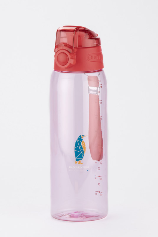 Water bottle with measuring cup KOLTER 900 ml