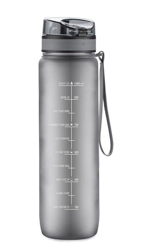Motivational water bottle 1000 ml MOTIVA