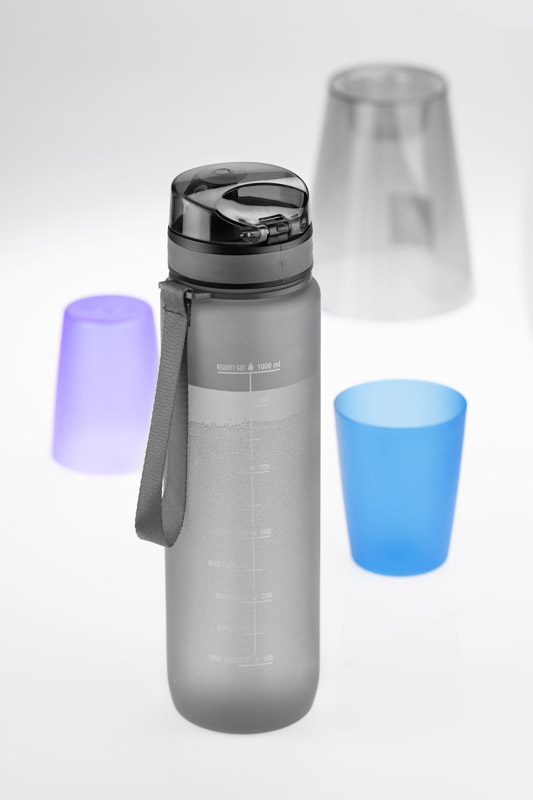 Motivational water bottle 1000 ml MOTIVA