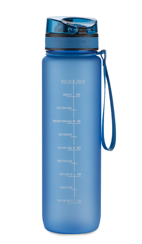 Motivational water bottle 1000 ml MOTIVA