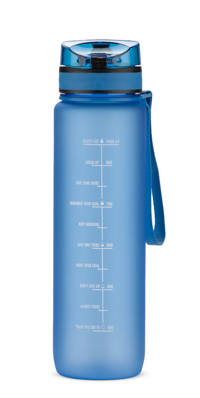 Motivational water bottle 1000 ml MOTIVA