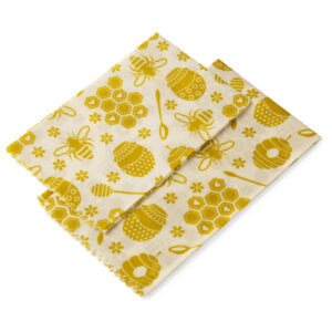 Beeswax food wraps set BEES
