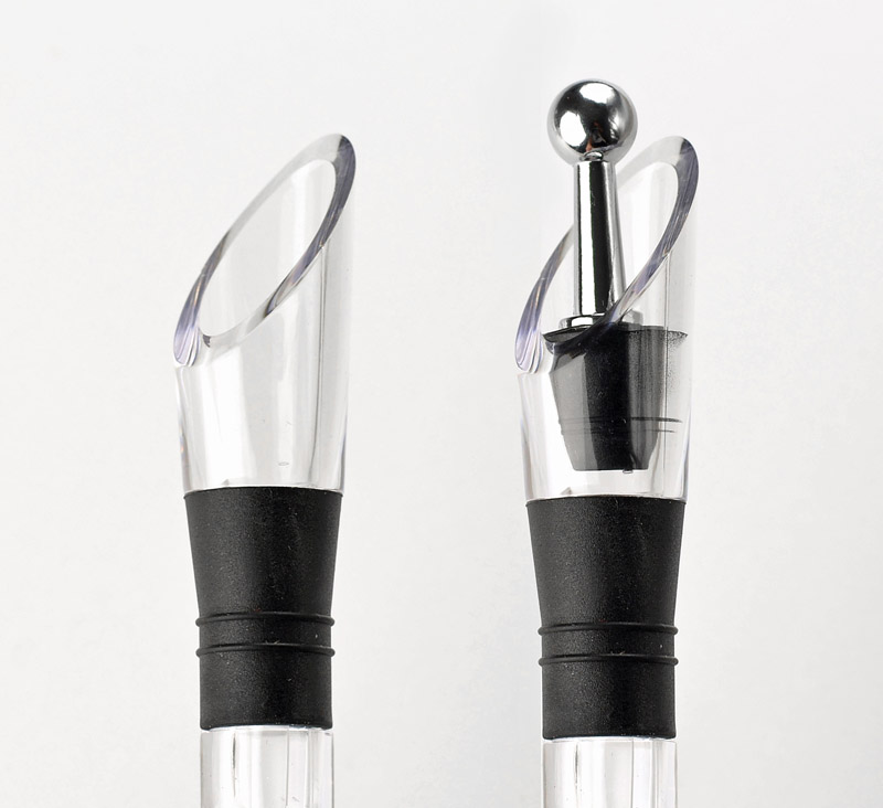 Wine chiller with pourer BLANC