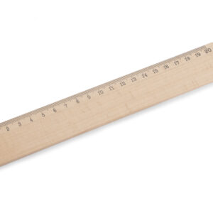Wooden ruler 20 cm DALJO