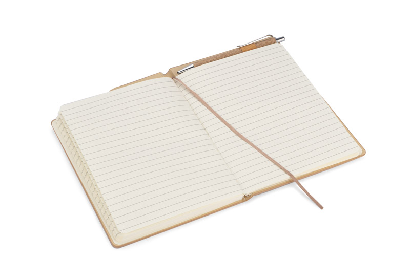 Cork notebook with pen TESSO A5