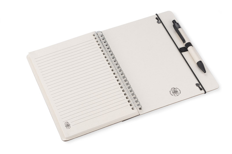 Notebook with ruler and pen REGALI