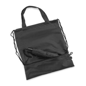 Drawstring bag with umbrella RAINY