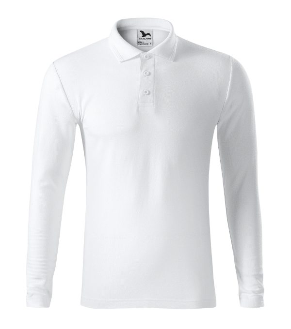 Pique Polo LS Polo Shirt men’s