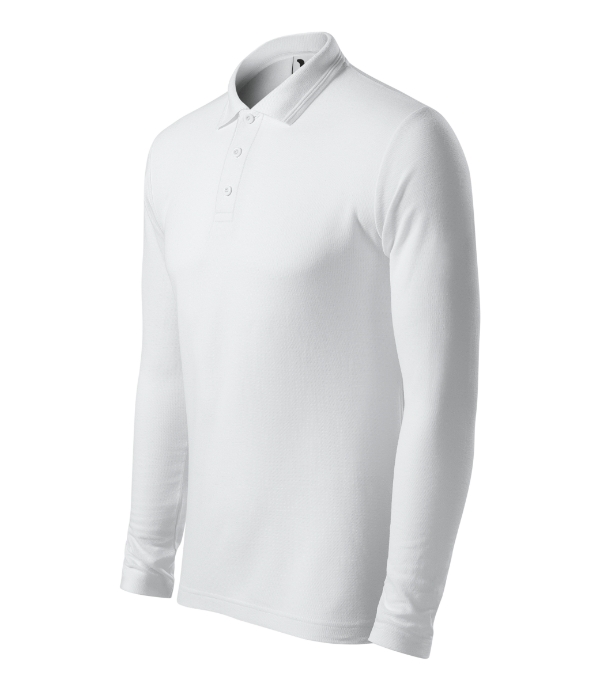 Pique Polo LS Polo Shirt men’s