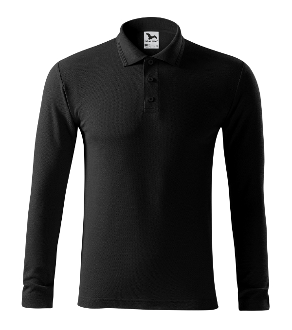 Pique Polo LS Polo Shirt men’s