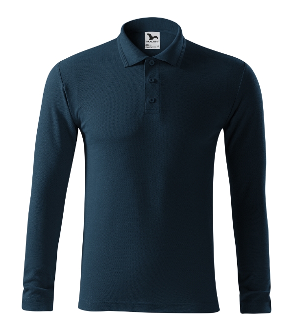 Pique Polo LS Polo Shirt men’s