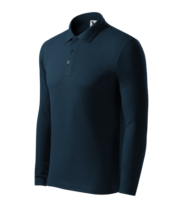 Pique Polo LS Polo Shirt men’s