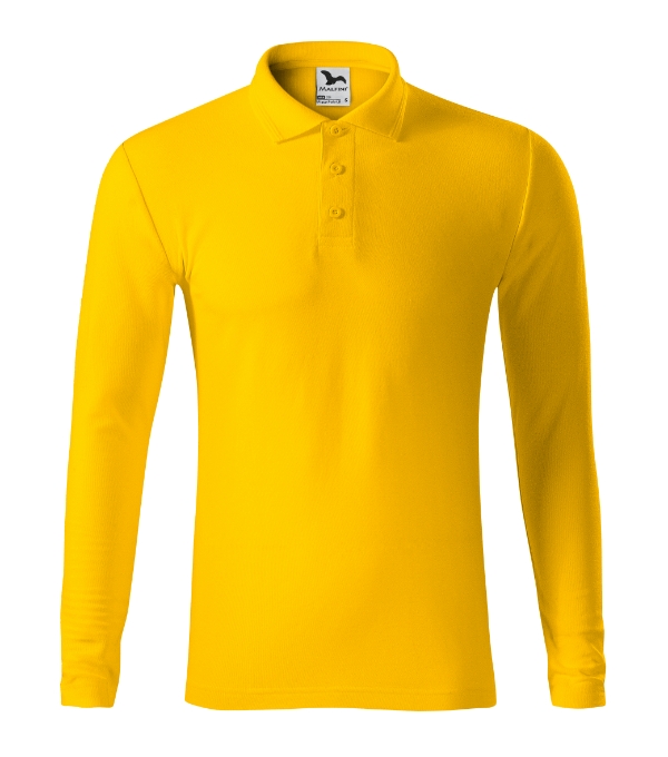 Pique Polo LS Polo Shirt men’s