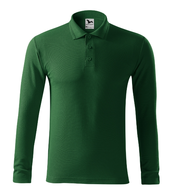 Pique Polo LS Polo Shirt men’s