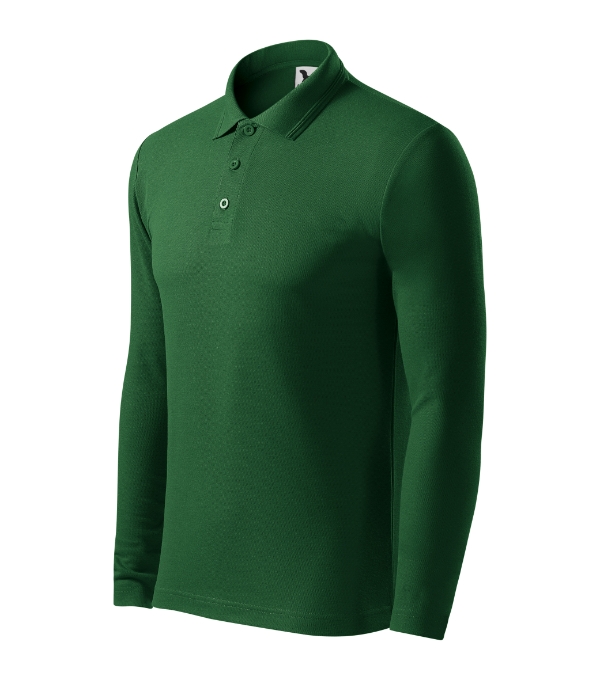 Pique Polo LS Polo Shirt men’s
