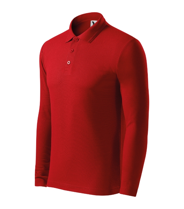 Pique Polo LS Polo Shirt men’s