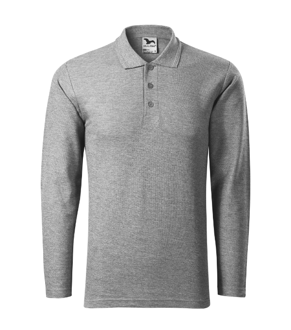 Pique Polo LS Polo Shirt men’s