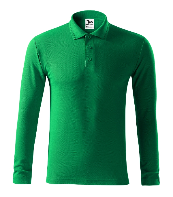 Pique Polo LS Polo Shirt men’s