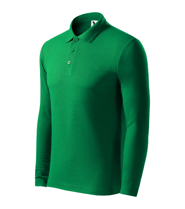 Pique Polo LS Polo Shirt men’s