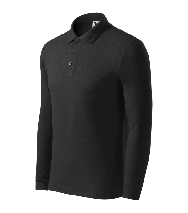 Pique Polo LS Polo Shirt men’s