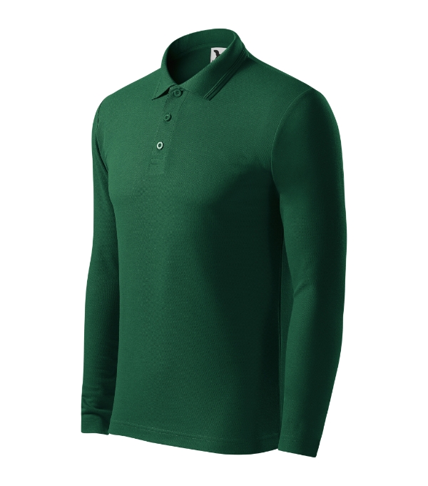 Pique Polo LS Polo Shirt men’s