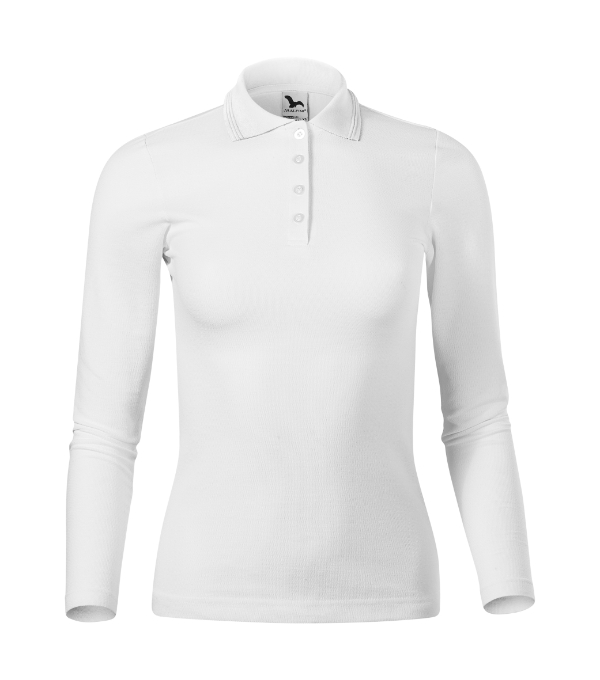 Pique Polo LS Polo Shirt women’s