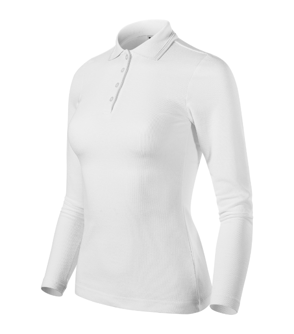 Pique Polo LS Polo Shirt women’s