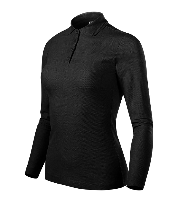 Pique Polo LS Polo Shirt women’s