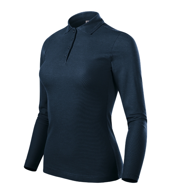 Pique Polo LS Polo Shirt women’s