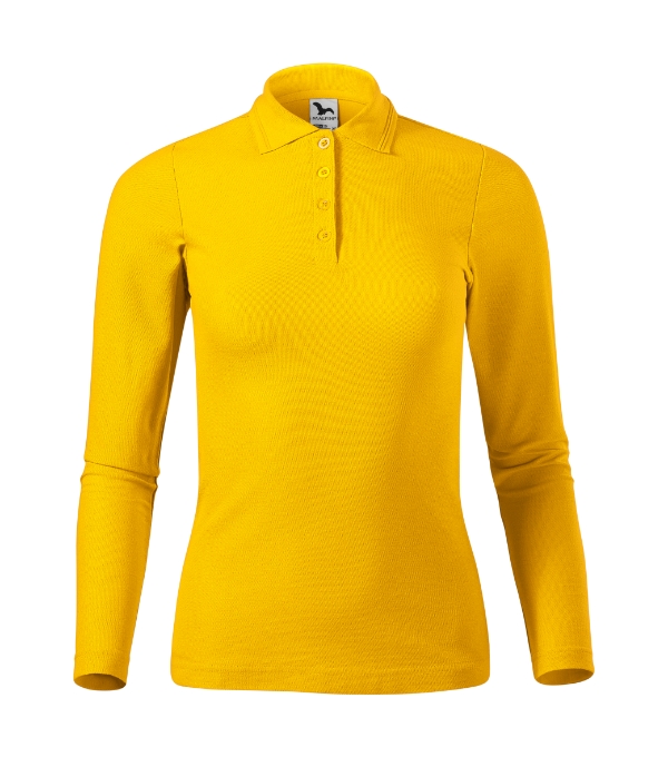 Pique Polo LS Polo Shirt women’s