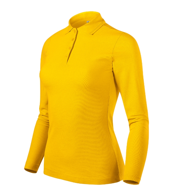 Pique Polo LS Polo Shirt women’s
