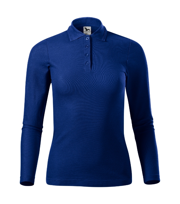 Pique Polo LS Polo Shirt women’s
