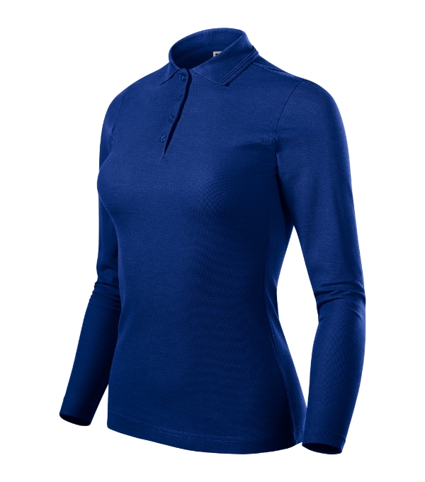 Pique Polo LS Polo Shirt women’s